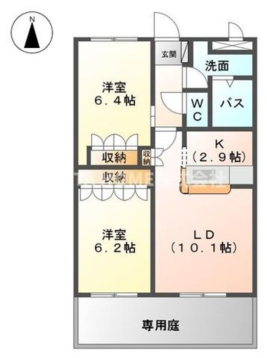 ロワールコートの間取り