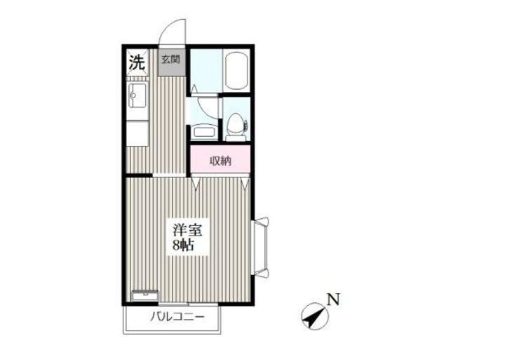 サンハイツの間取り