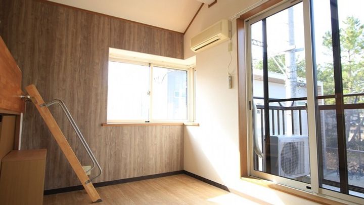 コーポアップルの居間