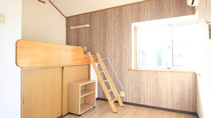コーポアップルの居間