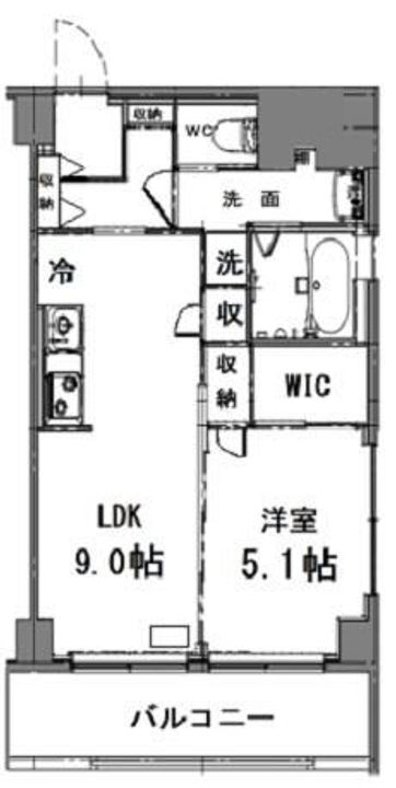 埼玉県川口市並木2(マンション)の賃貸物件の間取り