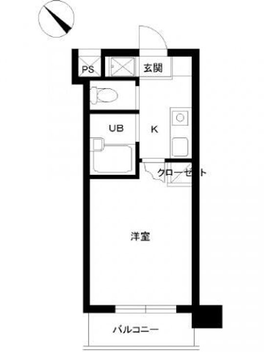 スカイコート文京白山の間取り