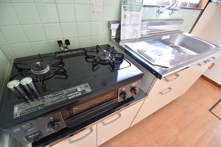 広島県広島市安芸区船越1(一戸建)の賃貸物件のキッチン