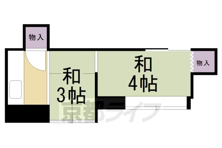 牧定荘の間取り