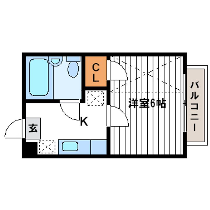 ロフティ中山IVの間取り