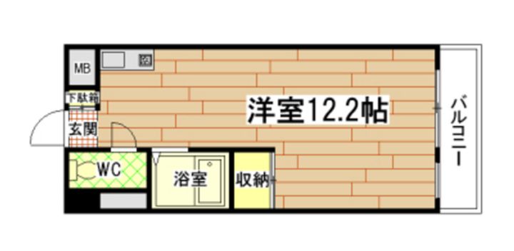 とんぼビルの間取り