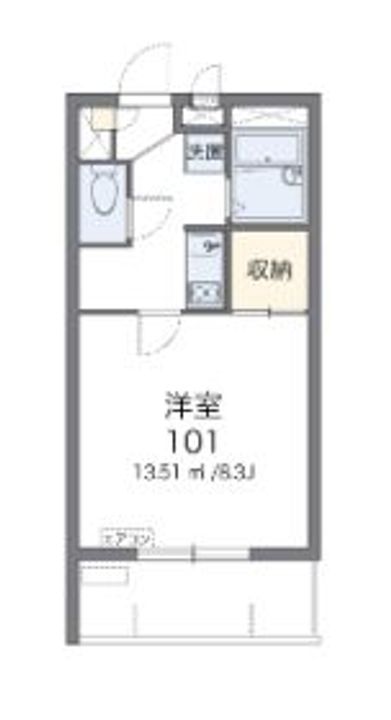 レオネクストヒルクライムの間取り