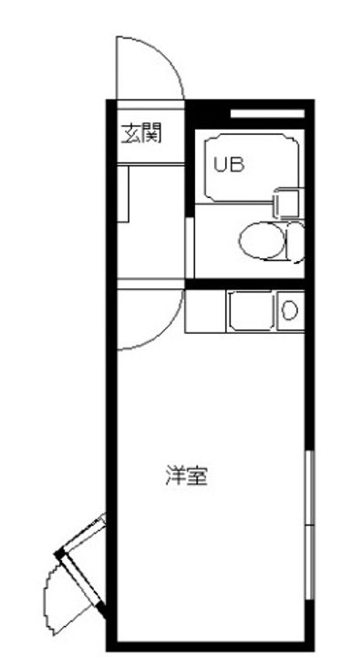 スカイピア旗の台の間取り