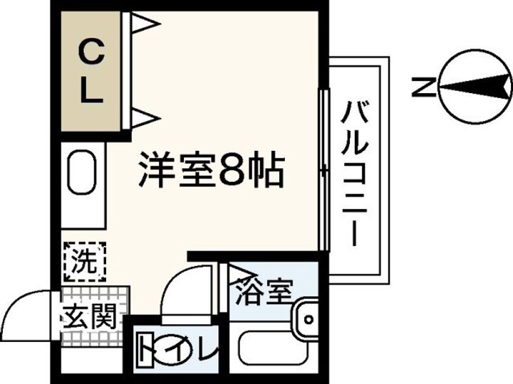 グランディーYの間取り