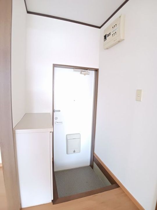 福島県福島市八木田字神明(アパート)の賃貸物件の玄関