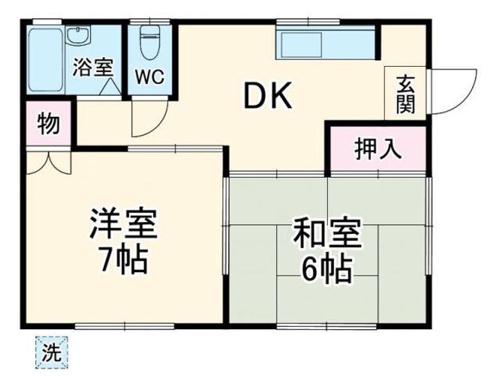 メゾン池田の間取り
