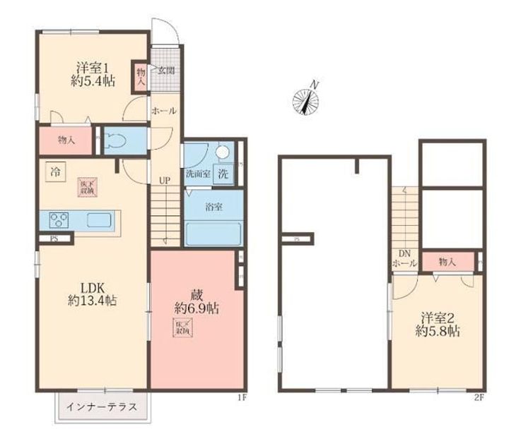 アイビスコートIIの間取り