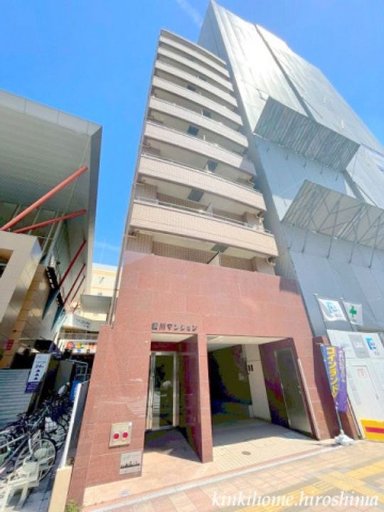 広島県広島市西区横川新町(マンション)の賃貸物件の外観