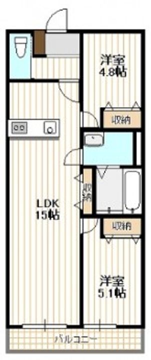 (仮)林が原新築の間取り