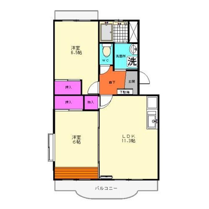 スペレッセの間取り