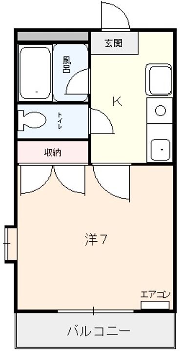 フォーバス総社Bの間取り