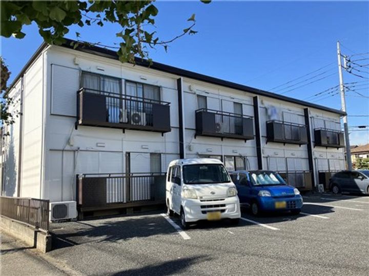 アイランドハイツA棟の外観