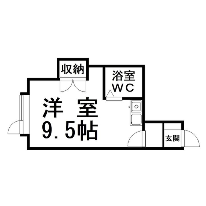 ポプラハイツの間取り