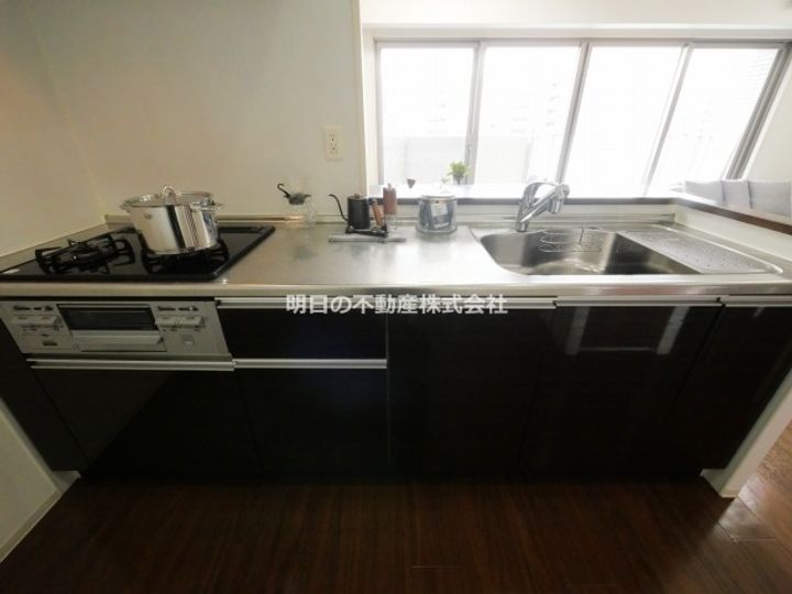 大阪府大阪市浪速区稲荷2(マンション)の賃貸物件のキッチン