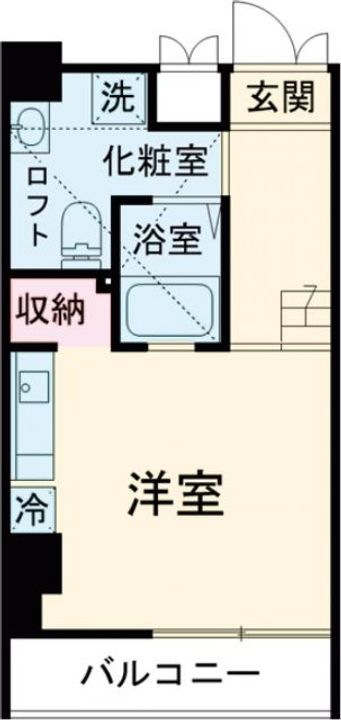 レイオーバー金町の間取り
