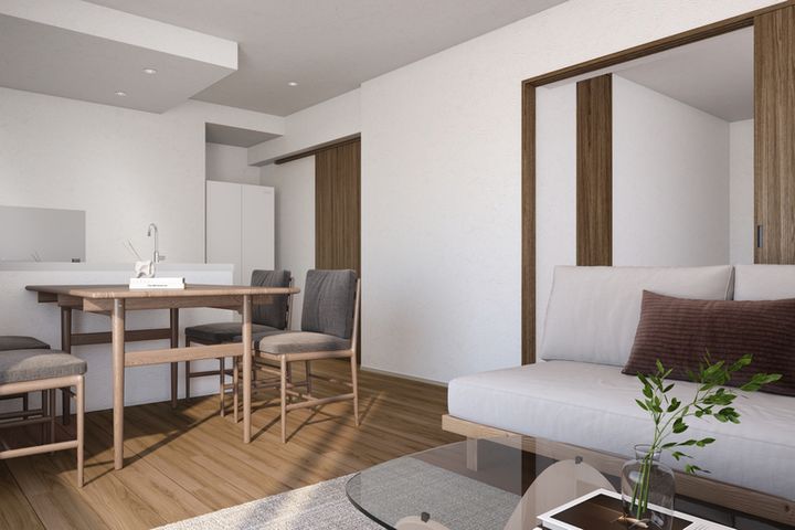 GranDuo千歳烏山の居間