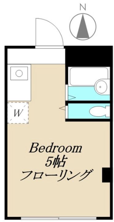 芦花公園ハイツの間取り