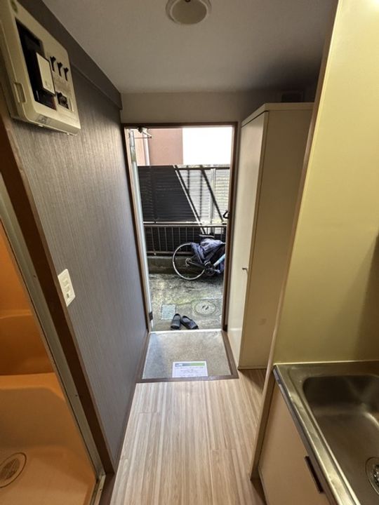 スパークルハイツの玄関