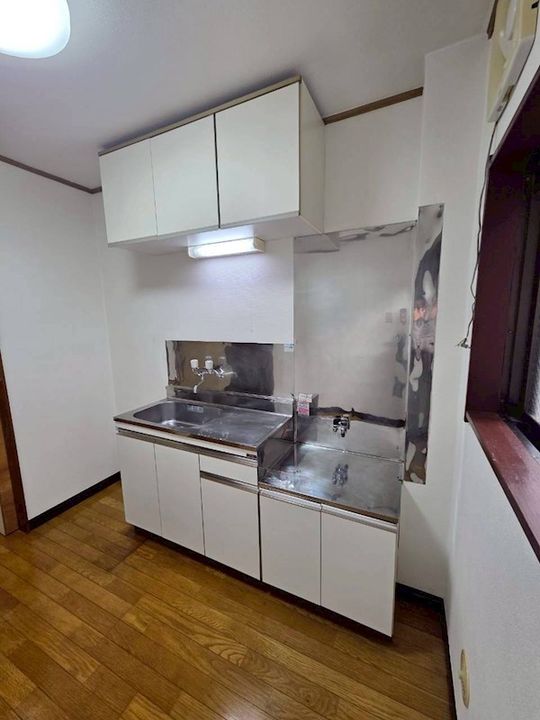 墨土地コーポのキッチン