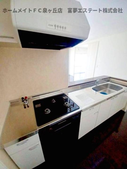 サンヴァリエ津久野4号棟のキッチン