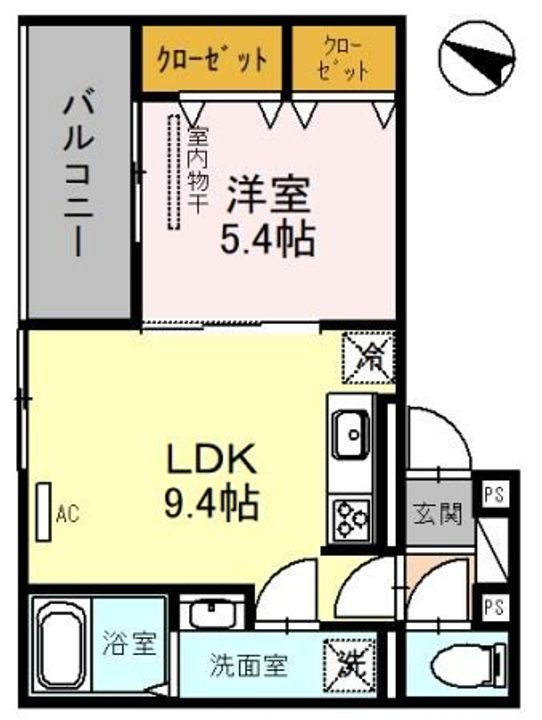 LAUREUS KUGA(ローレウス陸)の間取り