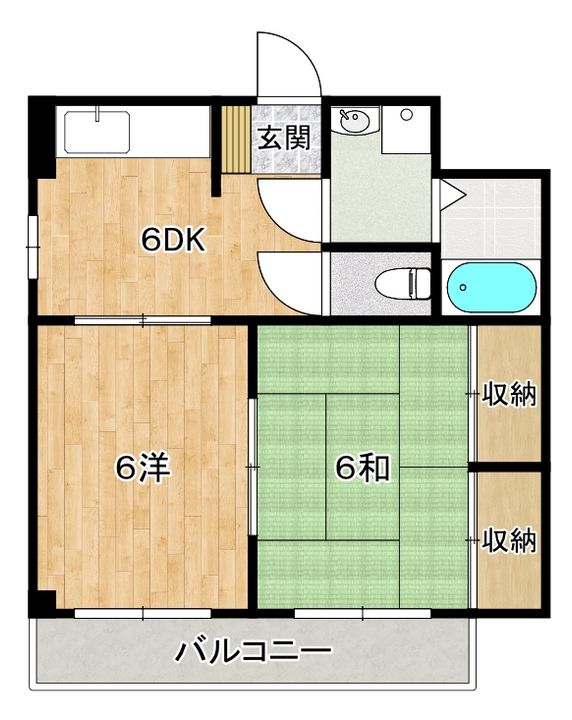 メゾンMIYAJIの間取り