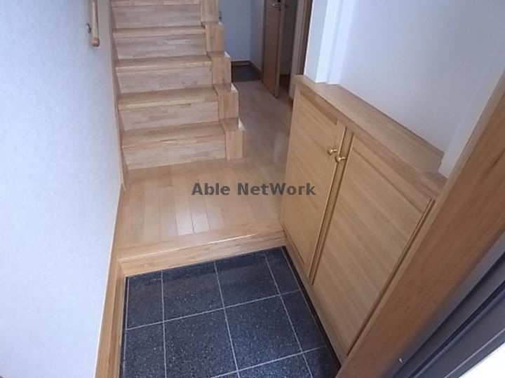 岐阜県岐阜市川部2(一戸建)の賃貸物件の玄関