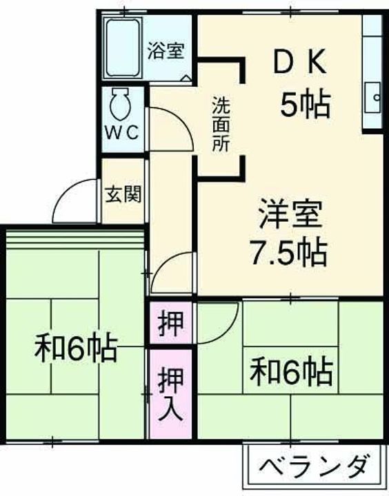 ファミール森の間取り
