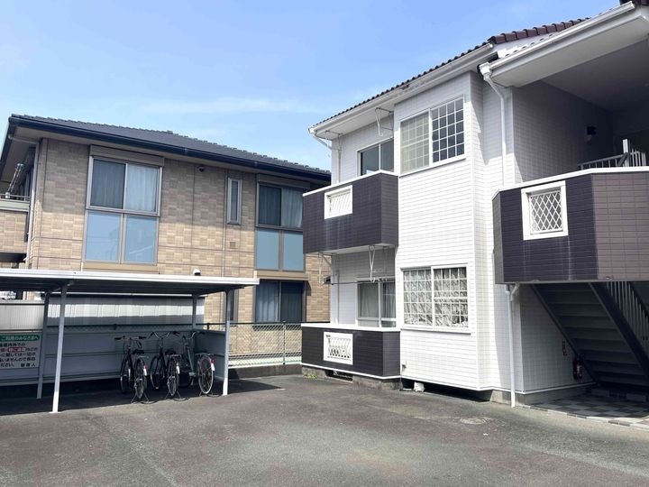 ひかりハイツ北棟の外観