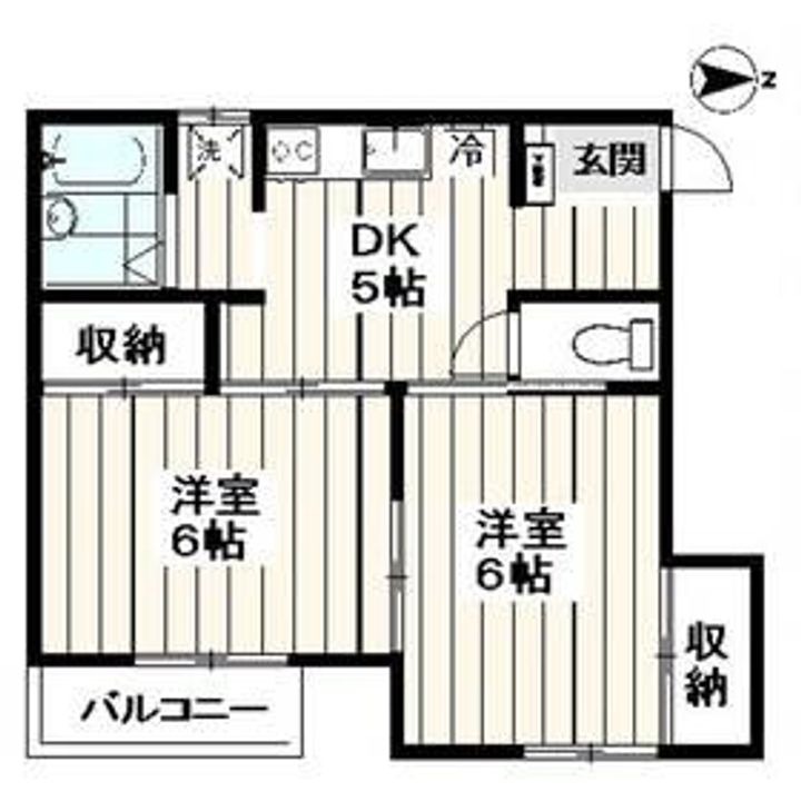 グリーンヒル蝉坂の間取り