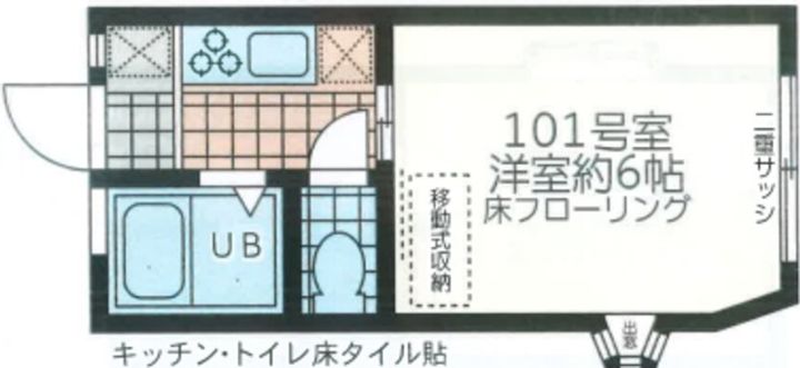 ルーブル仙川の間取り