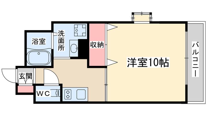 キャピタルライフの間取り