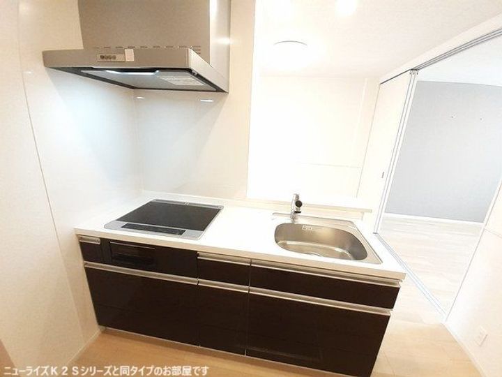 埼玉県入間郡越生町上野東4(アパート)の賃貸物件のキッチン