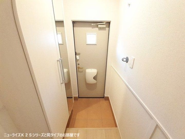 埼玉県入間郡越生町上野東4(アパート)の賃貸物件の玄関