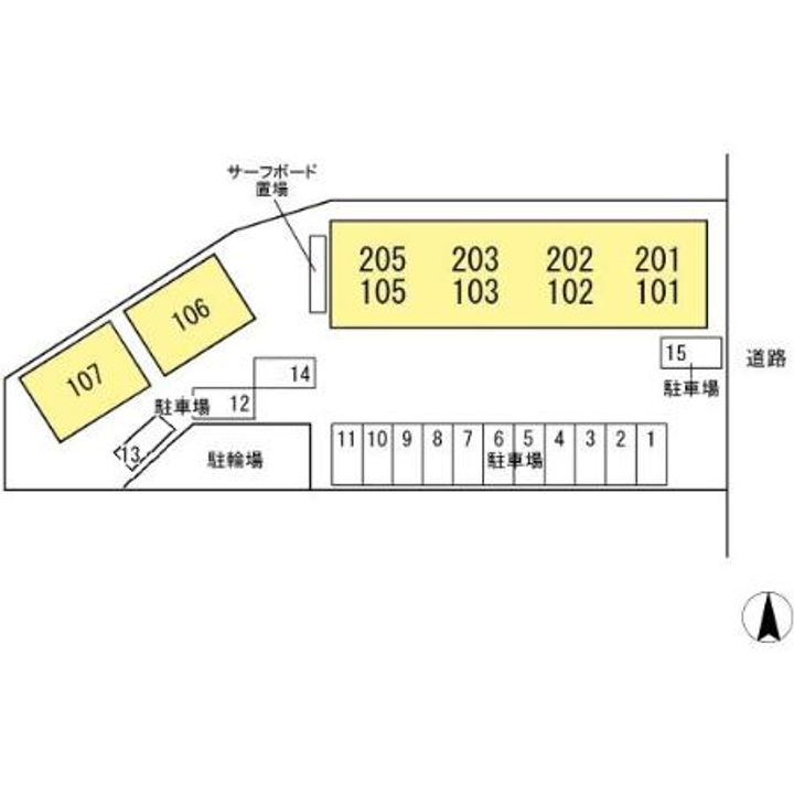 千葉県長生郡一宮町一宮(アパート)の賃貸物件のその他画像