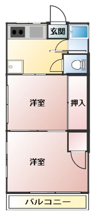 パールハイツの間取り