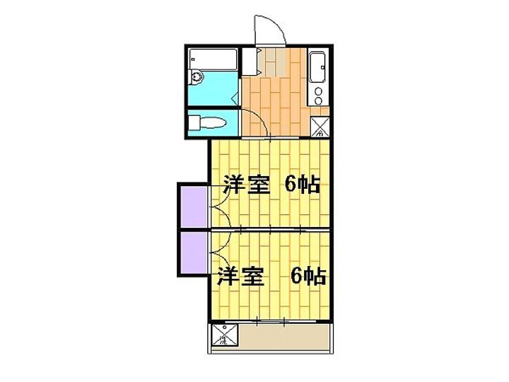 ペアーパレスの間取り