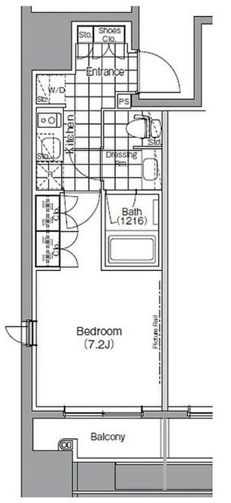東京都台東区寿1(マンション)の賃貸物件の間取り