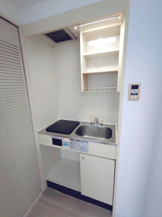 大阪府大阪市城東区成育3(マンション)の賃貸物件のキッチン