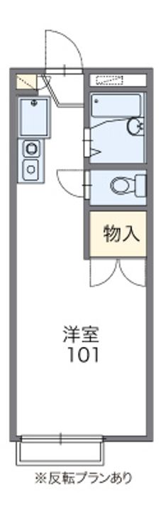 レオパレス寿の間取り