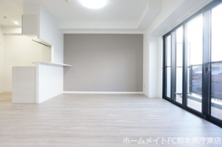 ヒルクレスト水前寺の居間