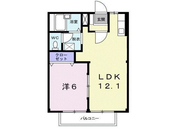 シティハイツ木村の間取り