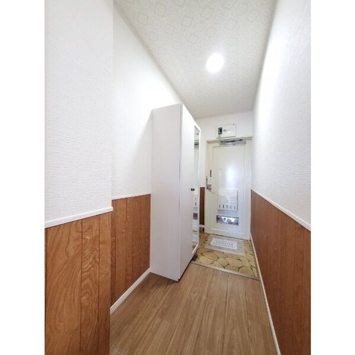 城東マンションの玄関