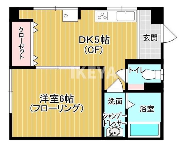 グリーンマンションの間取り