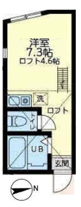 ユナイト横浜カッシーナの間取り